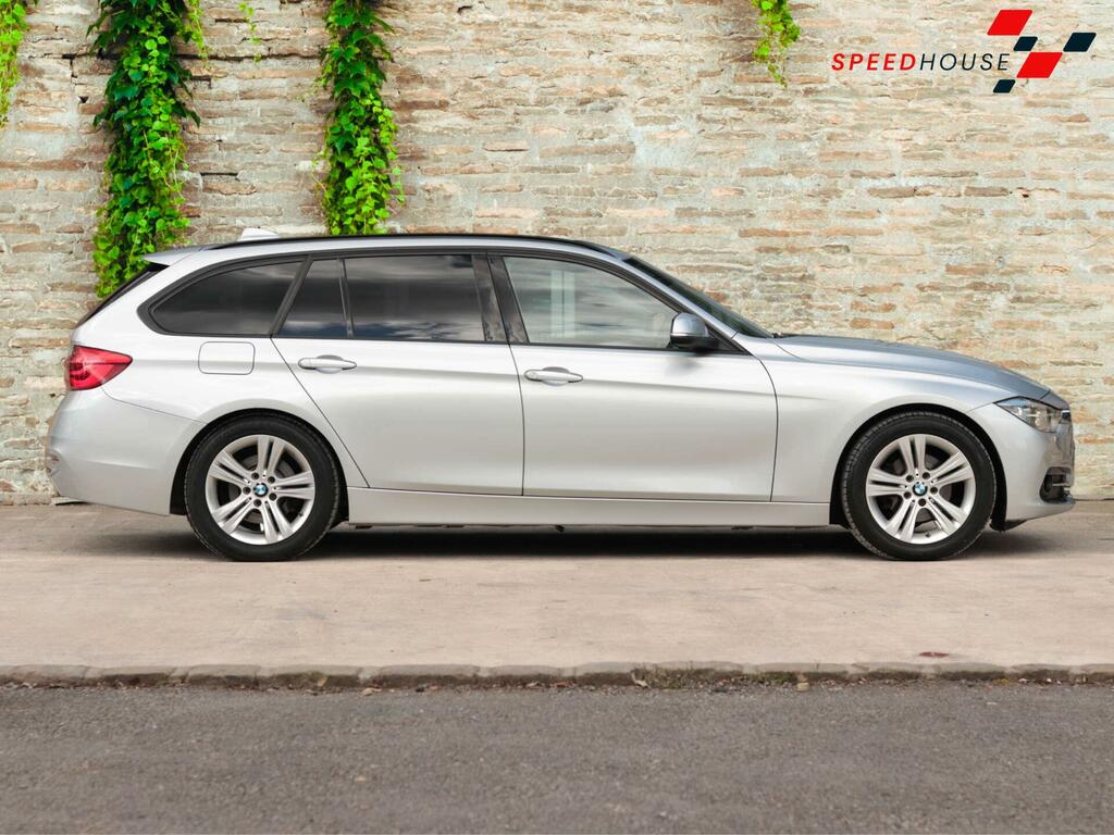 BMW 3 Series 2.0 318D Sport Touring Euro 6 Ss Silver #2