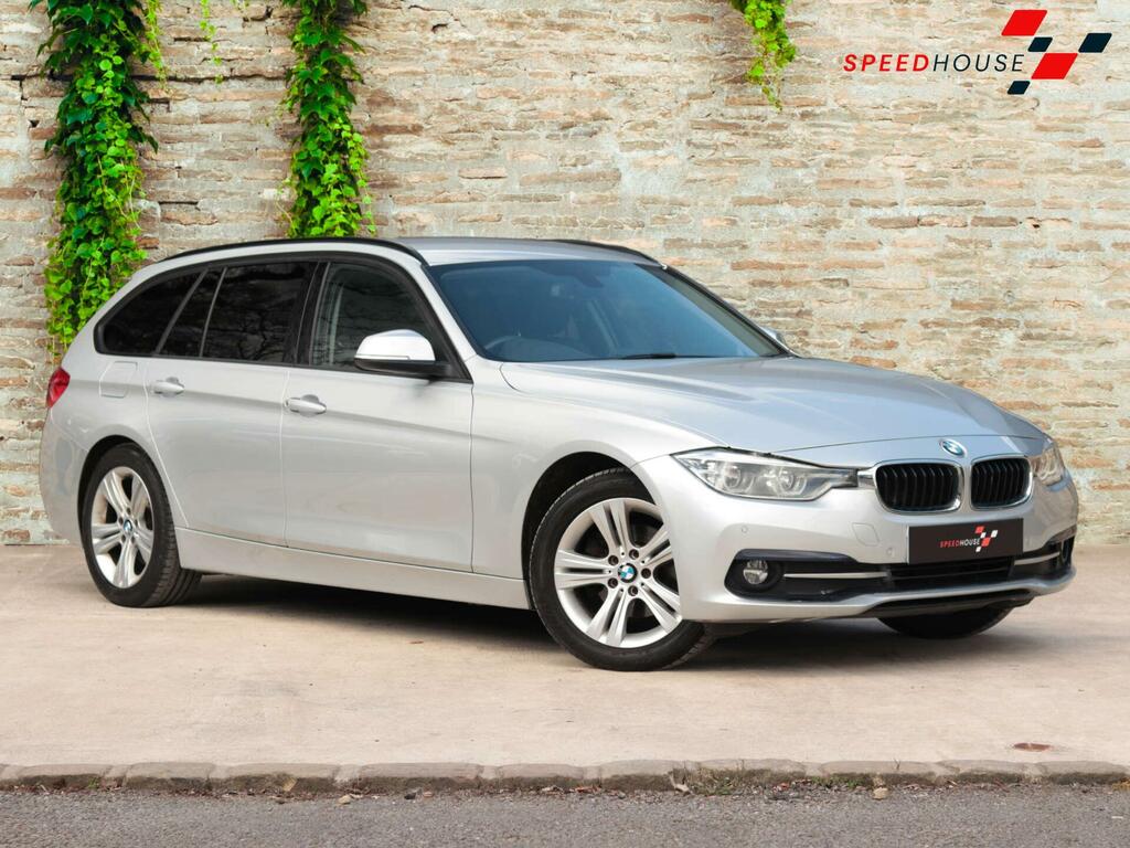 BMW 3 Series 2.0 318D Sport Touring Euro 6 Ss Silver