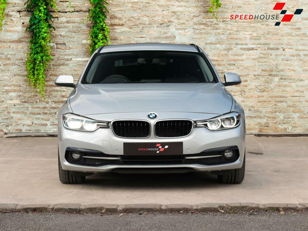 BMW 3 Series 2.0 318D Sport Touring Euro 6 Ss Silver #3