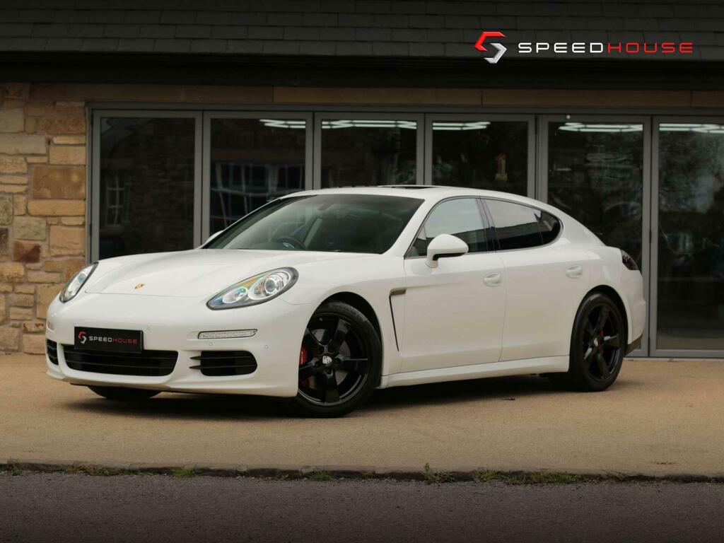 Porsche Panamera 3.0D V6 Tiptronics Euro 5 Ss White #4