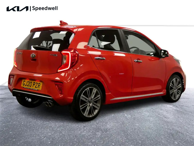 Kia Picanto 1.25 Gt-line S Euro 6 Ss GJ20PZR Red #4