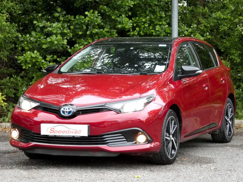 Toyota Auris 1.8 Vvt-h Gb25 Cvt Euro 6 Ss Safety Sense YY67OKS Red #2