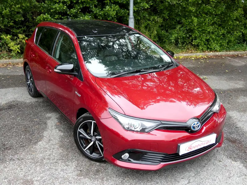 Toyota Auris 1.8 Vvt-h Gb25 Cvt Euro 6 Ss Safety Sense YY67OKS Red #4