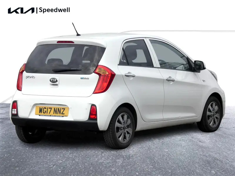 Kia Picanto 1.0 Ecodynamics Se Euro 6 Ss WG17NNZ White #4