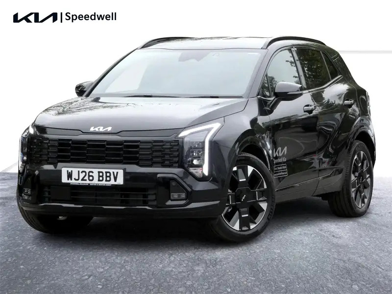 Kia Sportage 1.6 H T-gdi Gt-line Euro 6 Ss WJ26BBV Black #3