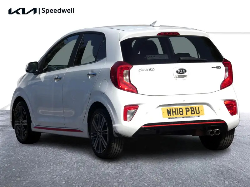 Kia Picanto 1.25 Gt-line S Hatchback Euro 6 WH18PBU White #6