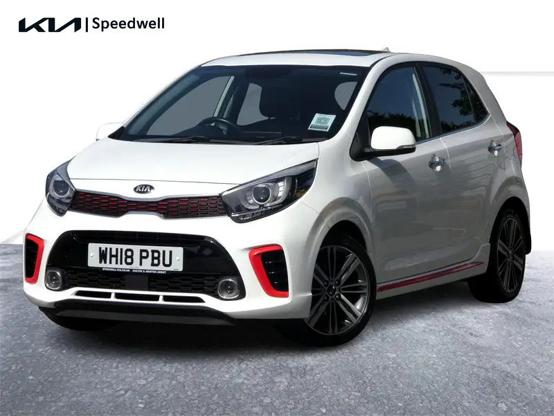 Kia Picanto 1.25 Gt-line S Hatchback Euro 6 WH18PBU White #3