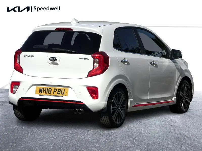 Kia Picanto 1.25 Gt-line S Hatchback Euro 6 WH18PBU White #4