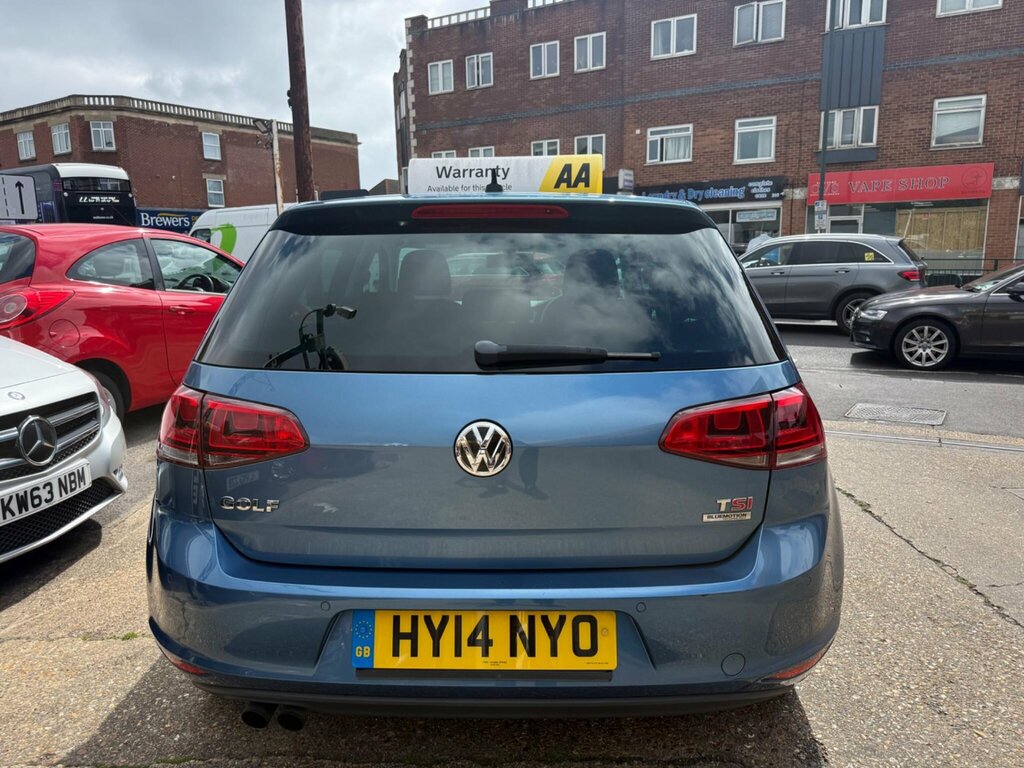Volkswagen Golf 1.4 Tsi Bluemotion Tech Act Gt Euro 6 Ss HY14NYO Blue #5