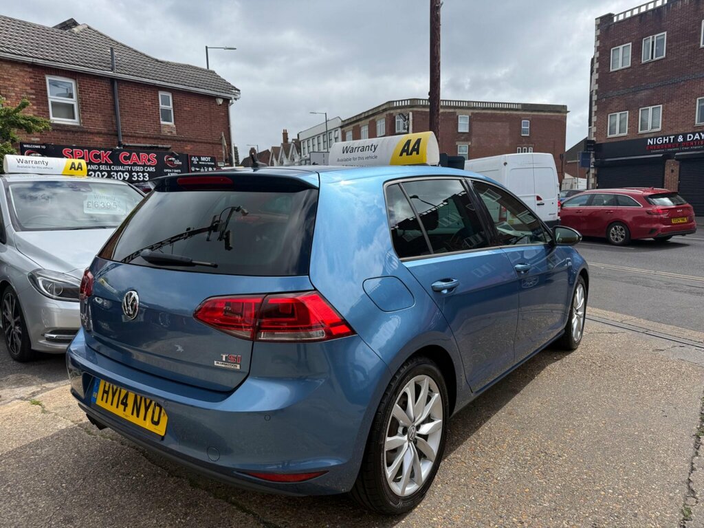 Volkswagen Golf 1.4 Tsi Bluemotion Tech Act Gt Euro 6 Ss HY14NYO Blue #6