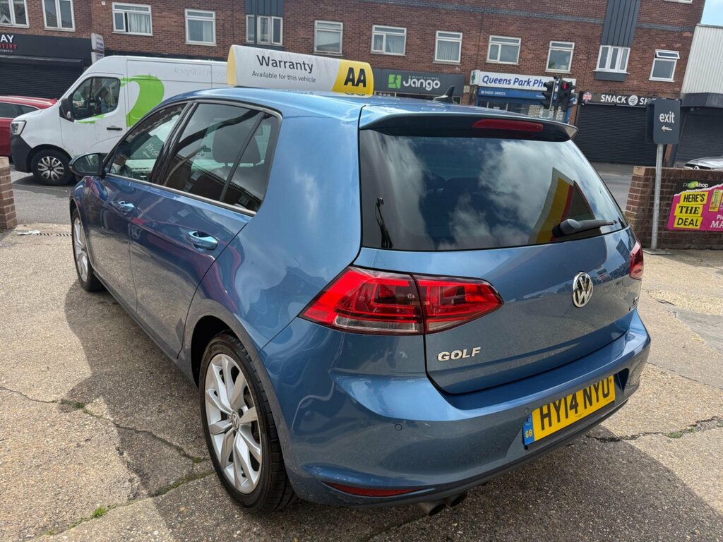 Volkswagen Golf 1.4 Tsi Bluemotion Tech Act Gt Euro 6 Ss HY14NYO Blue #4