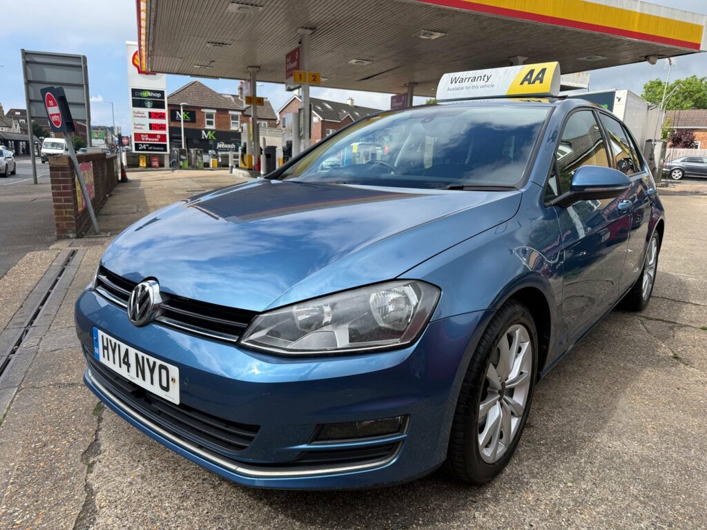 Volkswagen Golf 1.4 Tsi Bluemotion Tech Act Gt Euro 6 Ss HY14NYO Blue #3