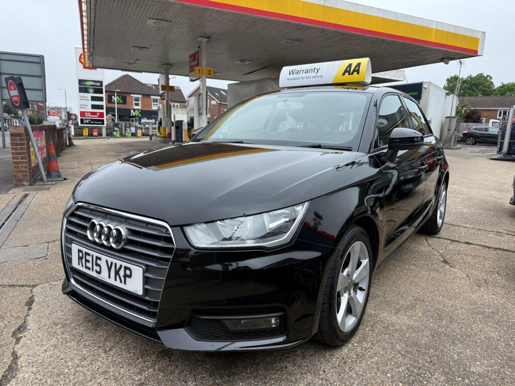 Audi A1 1.6 Tdi Sport Sportback Euro 6 Ss RE15YKP Black #3
