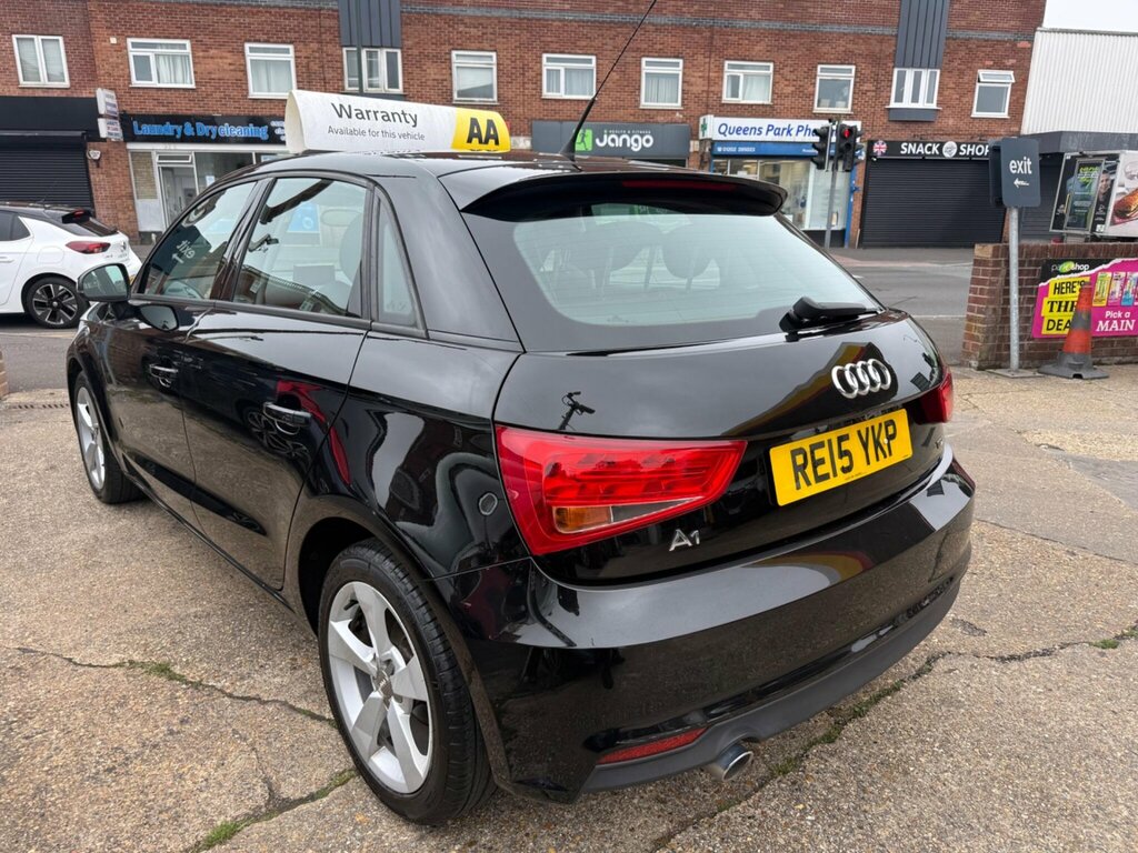 Audi A1 1.6 Tdi Sport Sportback Euro 6 Ss RE15YKP Black #4