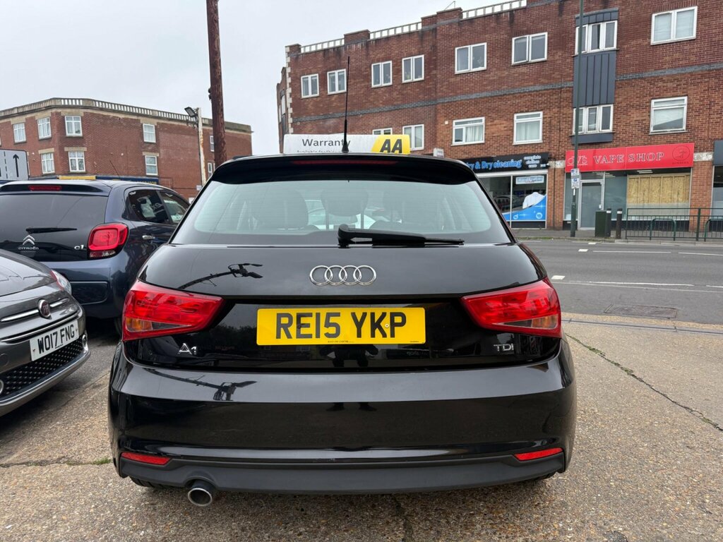 Audi A1 1.6 Tdi Sport Sportback Euro 6 Ss RE15YKP Black #5