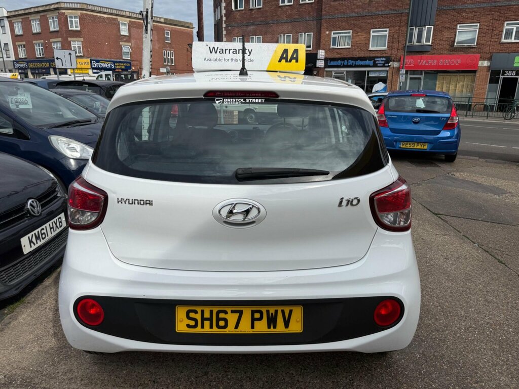Hyundai I10 1.0 S Euro 6 SH67PWV White #5