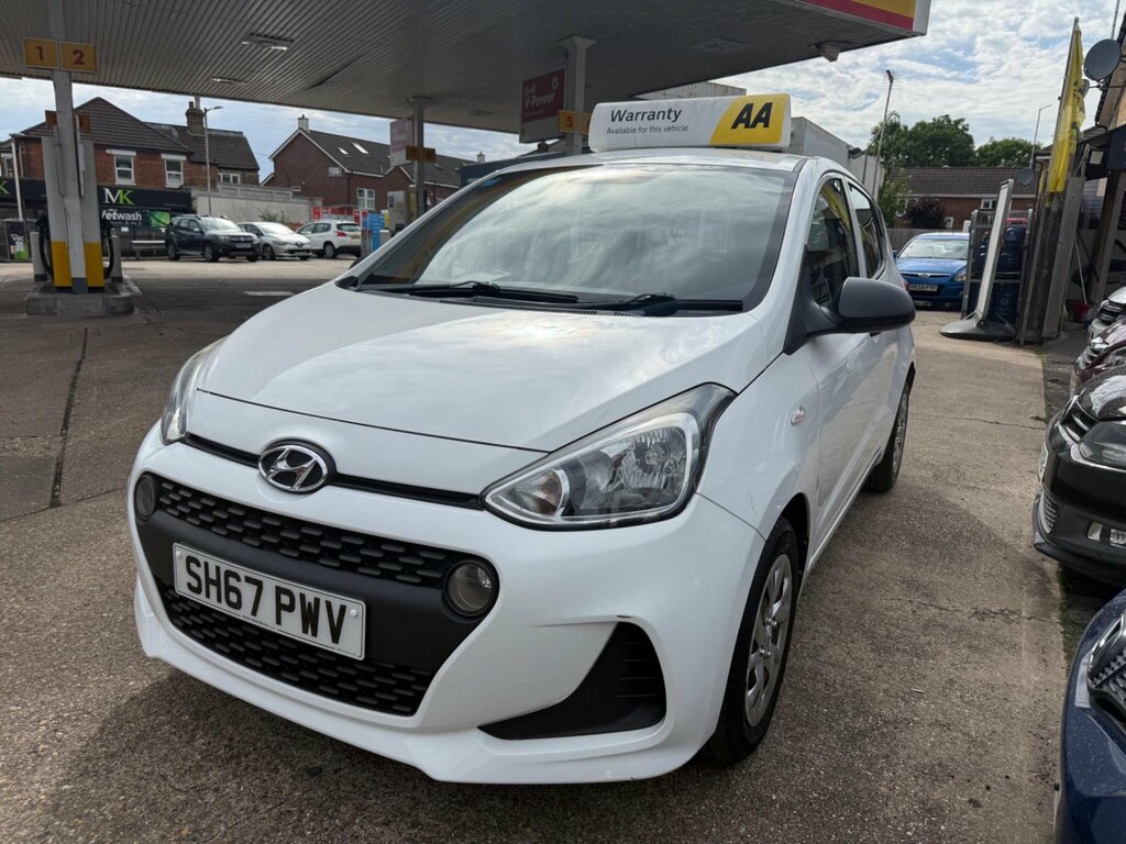 Hyundai I10 1.0 S Euro 6 SH67PWV White #3