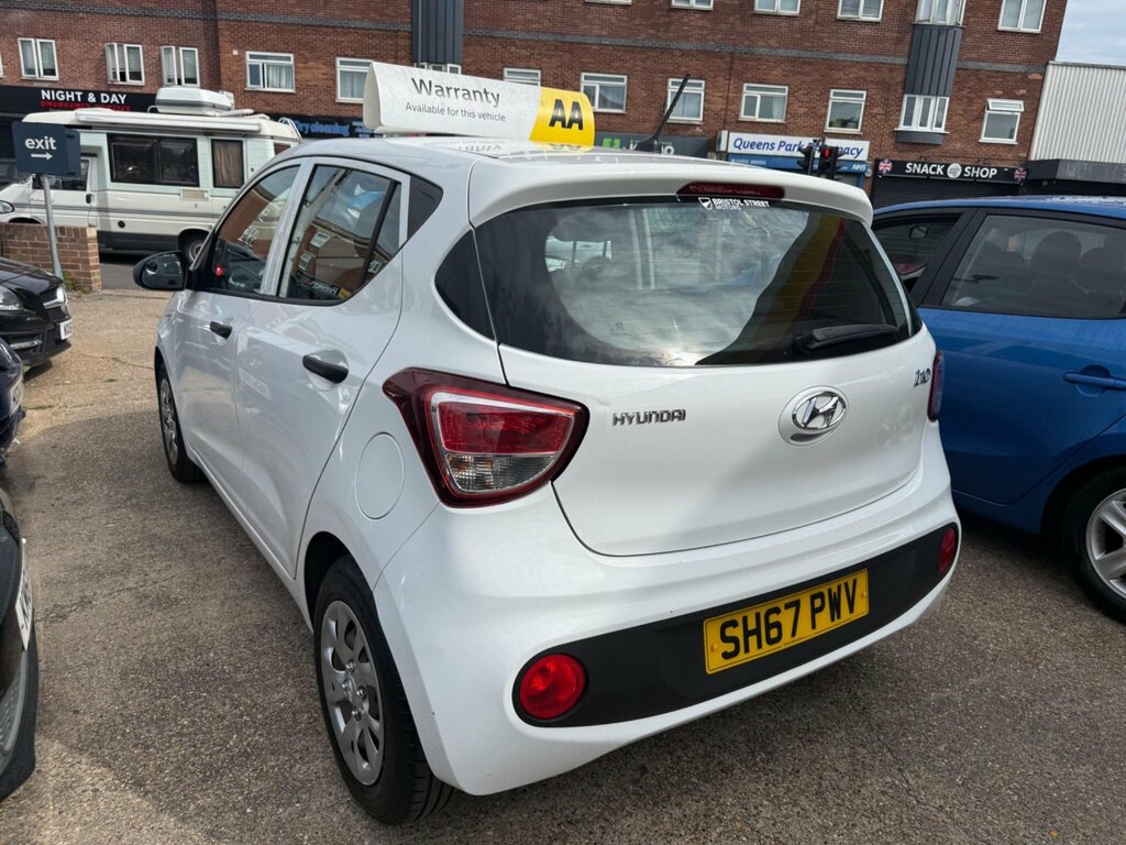 Hyundai I10 1.0 S Euro 6 SH67PWV White #4