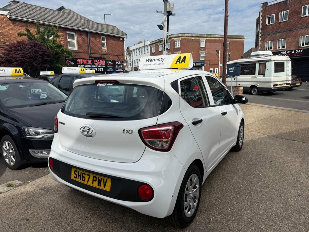 Hyundai I10 1.0 S Euro 6 SH67PWV White #6