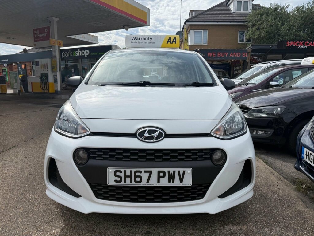 Hyundai I10 1.0 S Euro 6 SH67PWV White #2