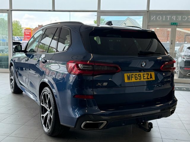 BMW X5 30D M Sport Suv WF69EZA Blue #3