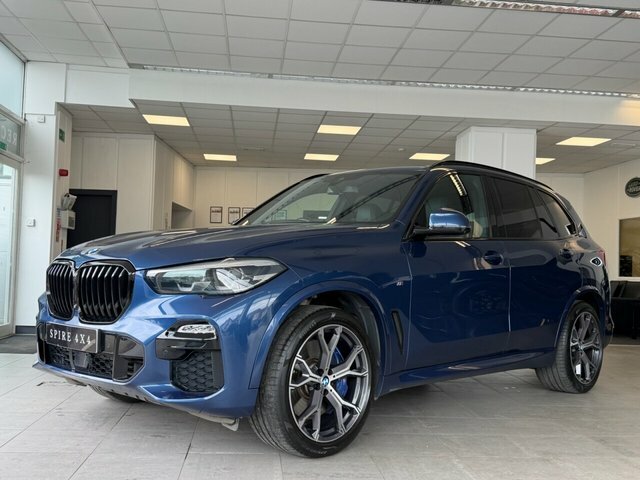 BMW X5 30D M Sport Suv WF69EZA Blue #4