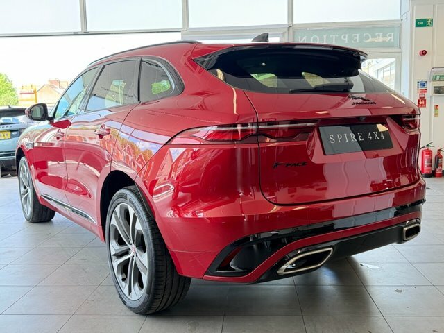Jaguar F-Pace D300 Mhev R-dynamic Se HJ72VNX Red #3