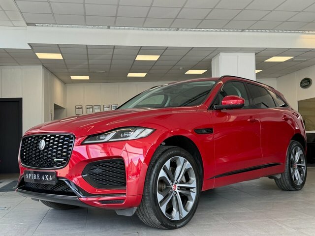 Jaguar F-Pace D300 Mhev R-dynamic Se HJ72VNX Red #4
