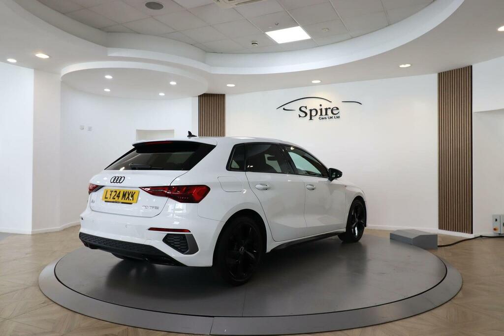 Audi A3 Hatchback 1.0 Tfsi 30 S Line Sportback Euro 6 Ss LT24MXK White #5
