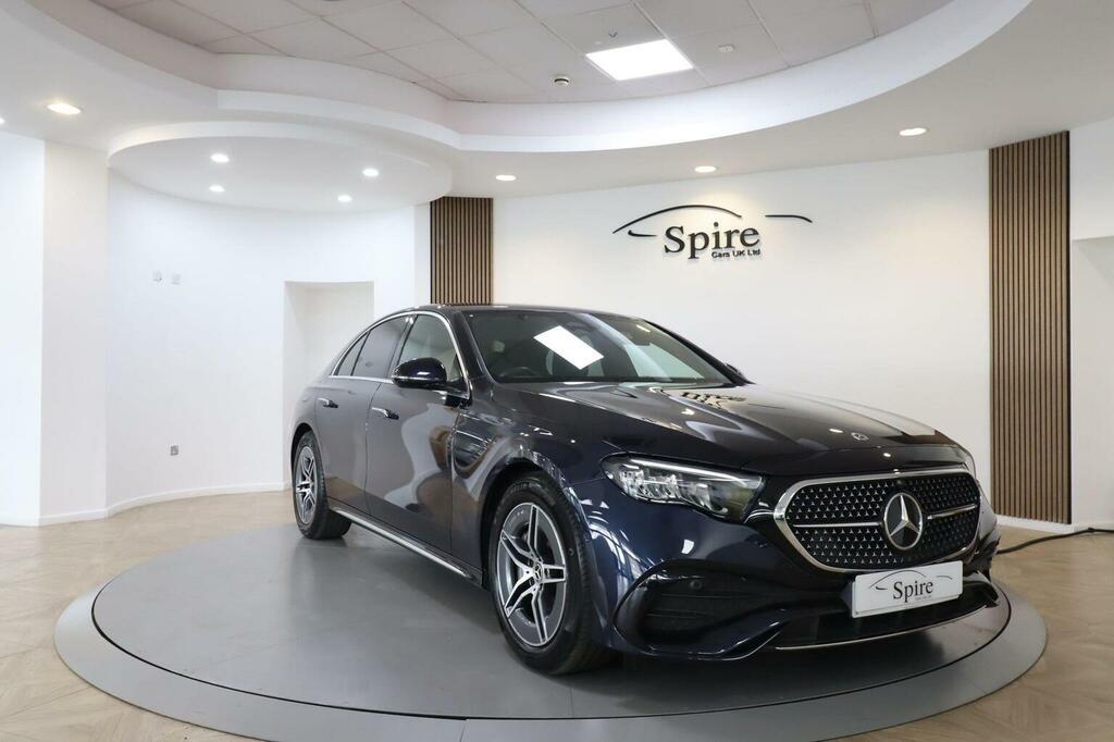 Mercedes-Benz E Class Saloon 2.0 E200h Mhev Amg Line G-tronic Euro 6 S KO24TWE Blue #3