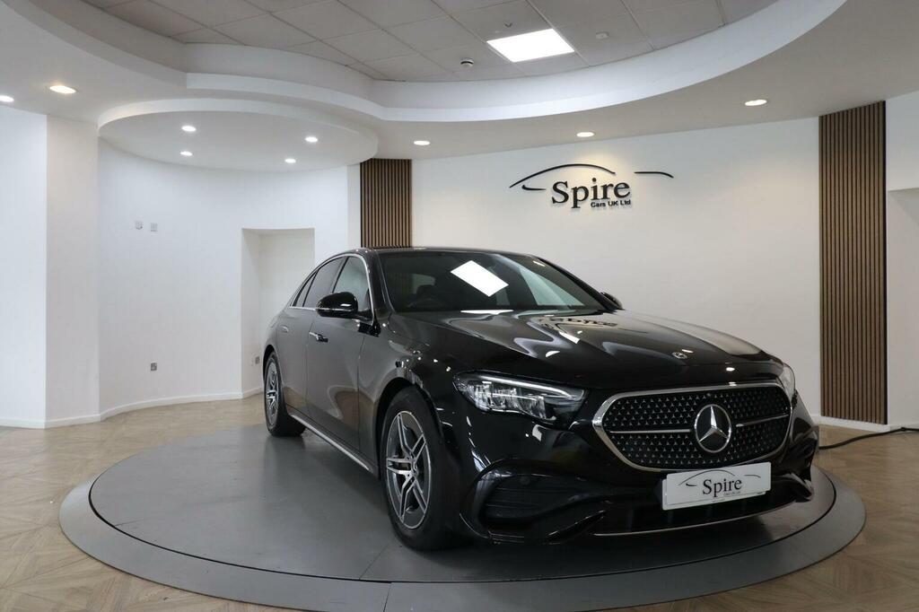 Mercedes-Benz E Class Saloon 2.0 E200h Mhev Amg Line G-tronic Euro 6 S KO24TVP Black #3