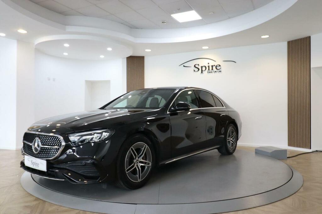 Mercedes-Benz E Class Saloon 2.0 E200h Mhev Amg Line G-tronic Euro 6 S Black
