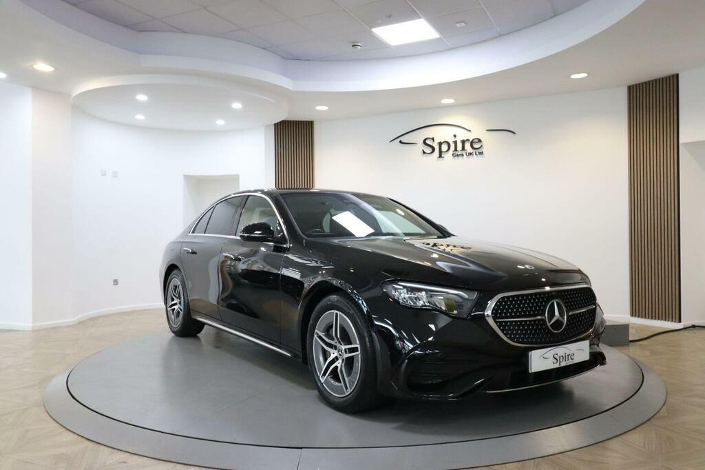 Mercedes-Benz E Class Saloon 2.0 E200h Mhev Amg Line G-tronic Euro 6 S KO24TWN Black #3