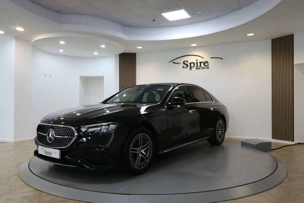 Mercedes-Benz E Class Saloon 2.0 E200h Mhev Amg Line G-tronic Euro 6 S Black