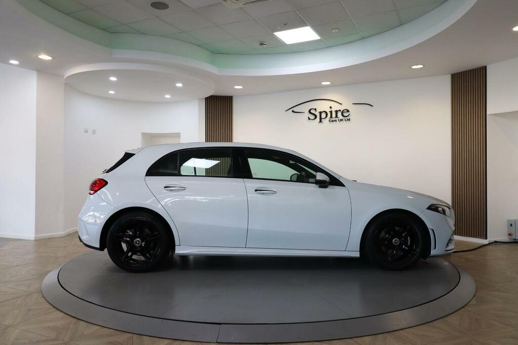 Mercedes-Benz A Class Hatchback 1.3 A200 Amg Line Premium 7G-dct Euro GP19KKG White #4