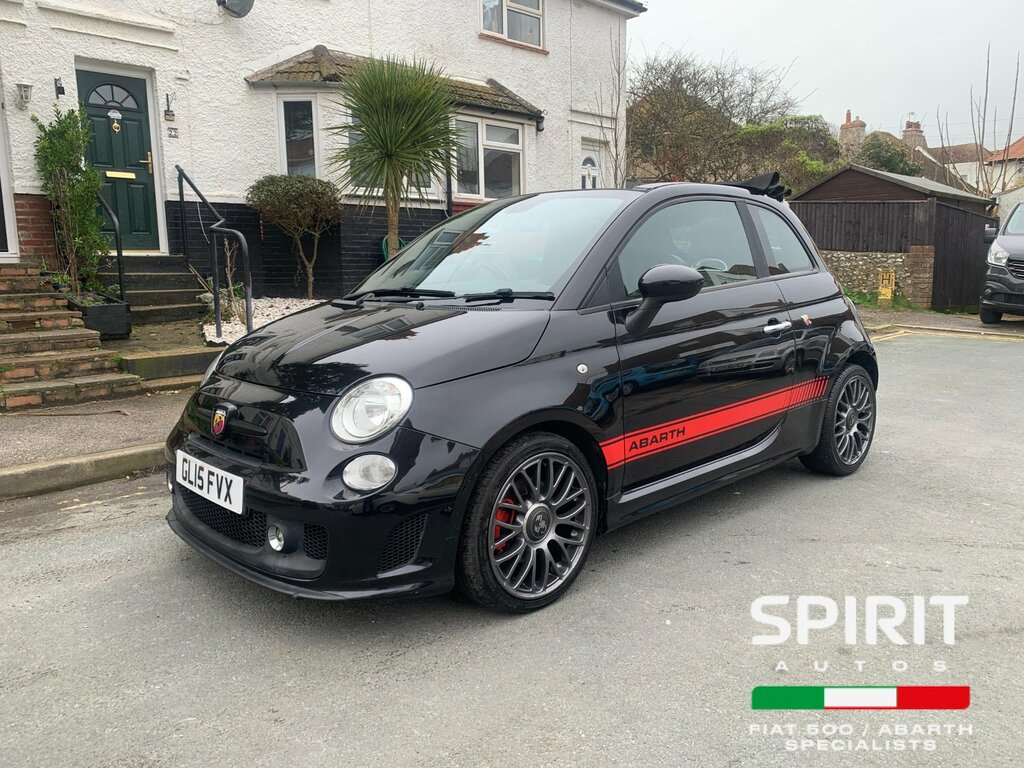 Abarth 500 1.4 T-jet Convertible Euro 5 13 Black
