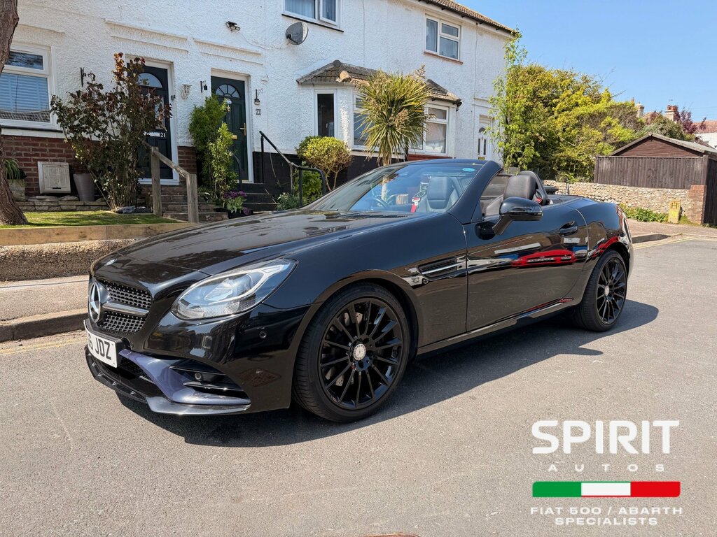 Mercedes-Benz SLC 2.1 Slc250d Amg Line Convertible G-tron Black