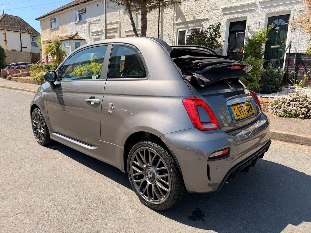 Abarth 595 1.4 T-jet Cabrio Euro 6 145 Ps Grey #3