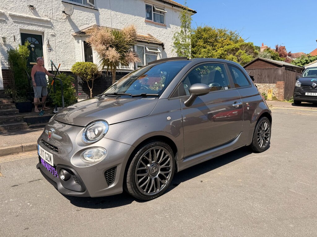 Abarth 595 1.4 T-jet Cabrio Euro 6 145 Ps Grey #2