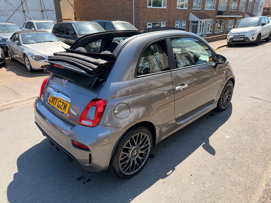 Abarth 595 1.4 T-jet Cabrio Euro 6 145 Ps Grey #5