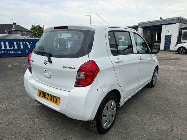 Suzuki Celerio Sz2 Hatchback KU67XTX White #4