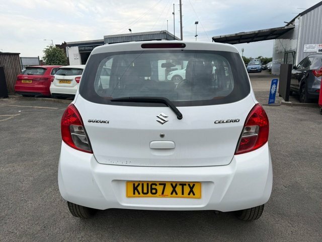 Suzuki Celerio Sz2 Hatchback KU67XTX White #5