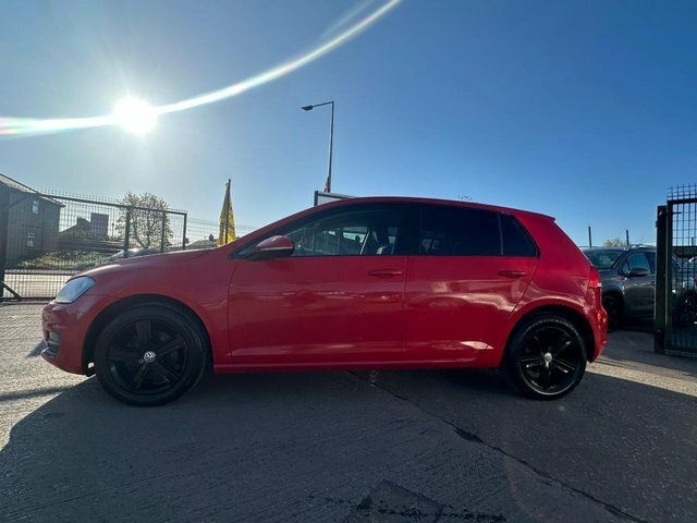 Volkswagen Golf Tsi Bluemotion Tech Match SR66LWG Red #6