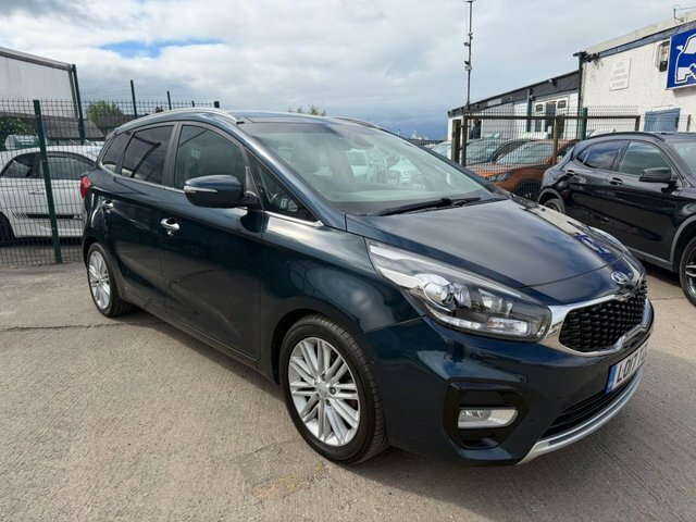 Kia Carens Crdi 4 Mpv Blue #2