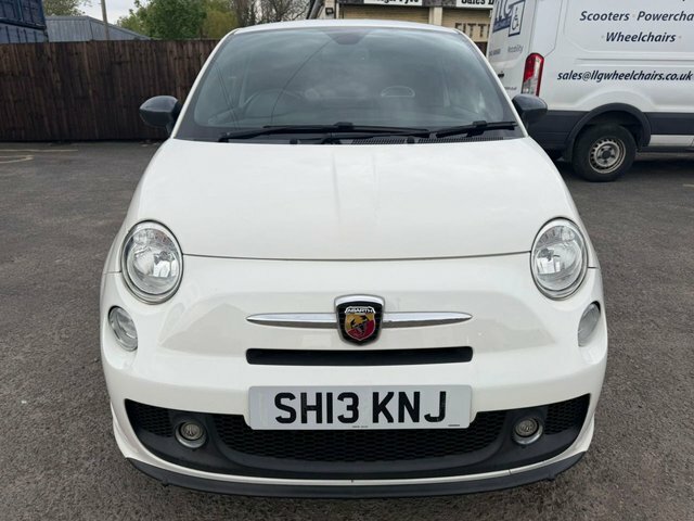 Abarth 500 T-jet Hatchback White #6
