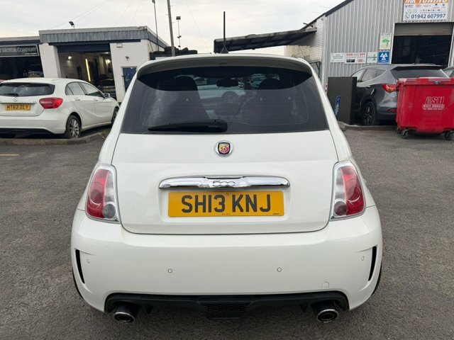 Abarth 500 T-jet Hatchback White #3