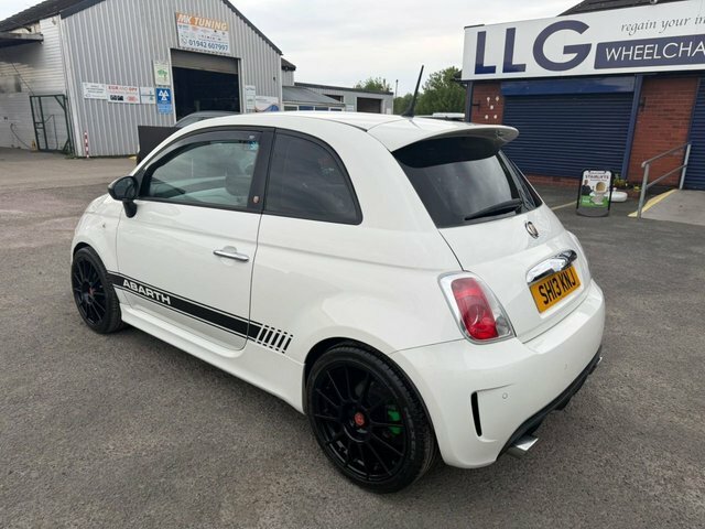 Abarth 500 T-jet Hatchback White #4