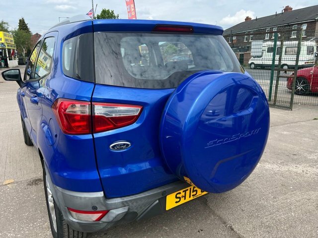 Ford Ecosport Ecoboost Zetec Suv ST15GLY Blue #5