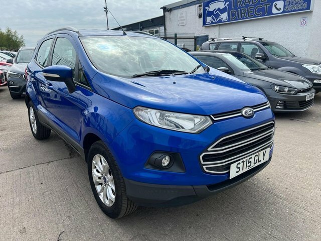 Ford Ecosport Ecoboost Zetec Suv Blue