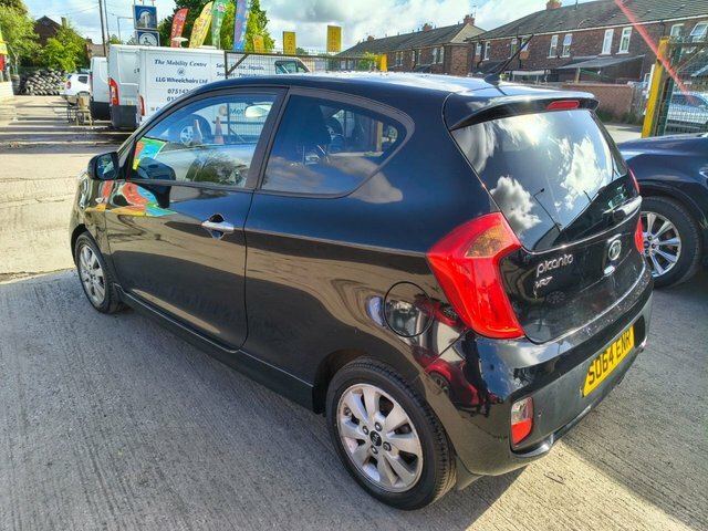 Kia Picanto Vr7 Hatchback SO64ENR Black #6